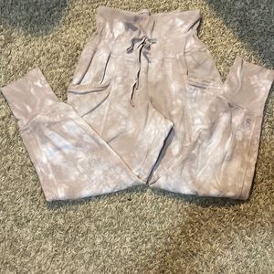 High waisted joggers